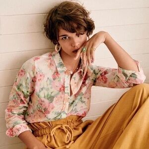 Sezane Pierro Shirt - Romantic Flowers